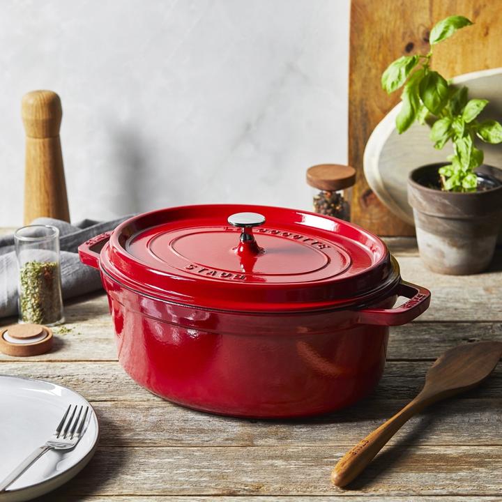 Produktbild Staub Cocotte (31 cm, Bräter + Schmortopf, Gusseisen)