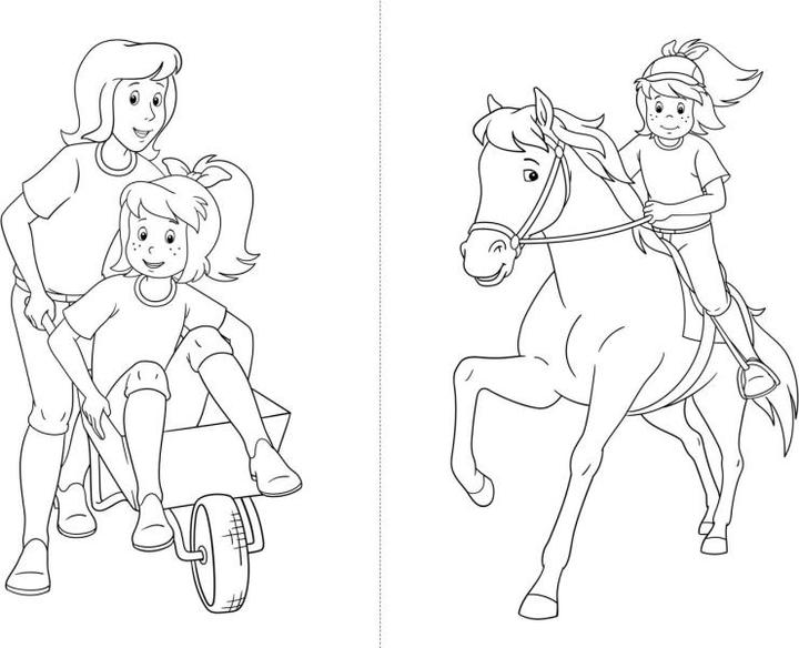 Produktbild Bibi & Tina: Mein schönstes Malbuch