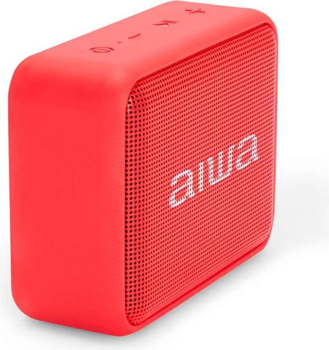 Produktbild Aiwa BS-200RD Tragbarer Lautsprecher Tragbarer Mono-Lautsprecher Rot 6 W (12 h, Akkubetrieb)