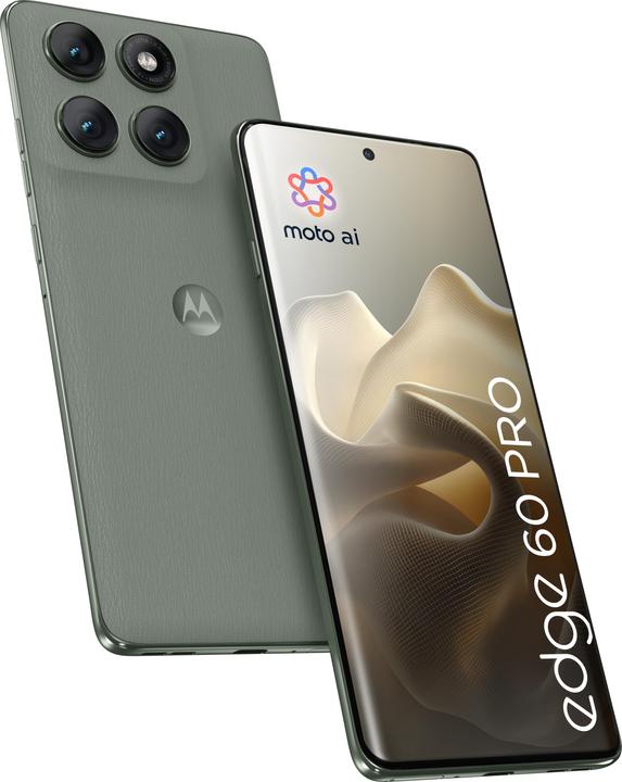 Actual product image Motorola edge 60 pro (512 GB, Grey, 6.67", Dual SIM, 5G)