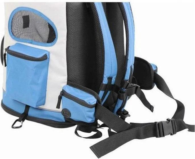 Actual product image Deek Pets Dog backpack "Montana (Dog, Reflectors, Breathable)