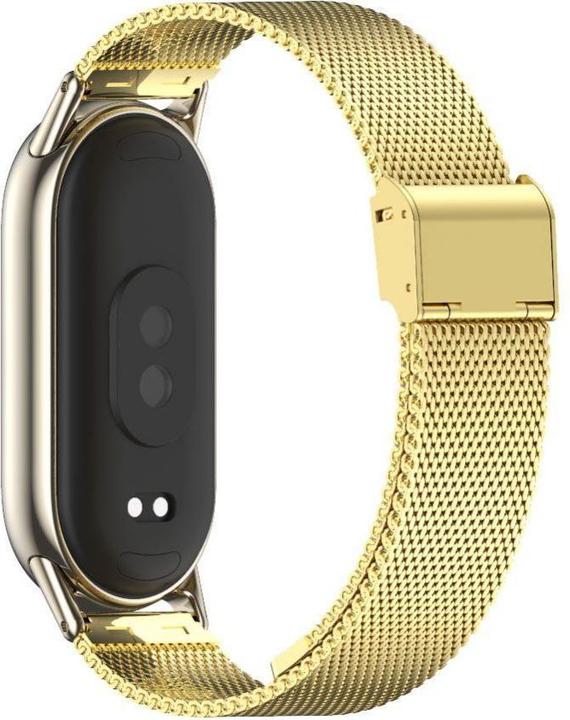 Produktbild Tech-Protect MilaneseBand strap for Xiaomi Smart Band 8 / 8 NFC - gold (Edelstahl)
