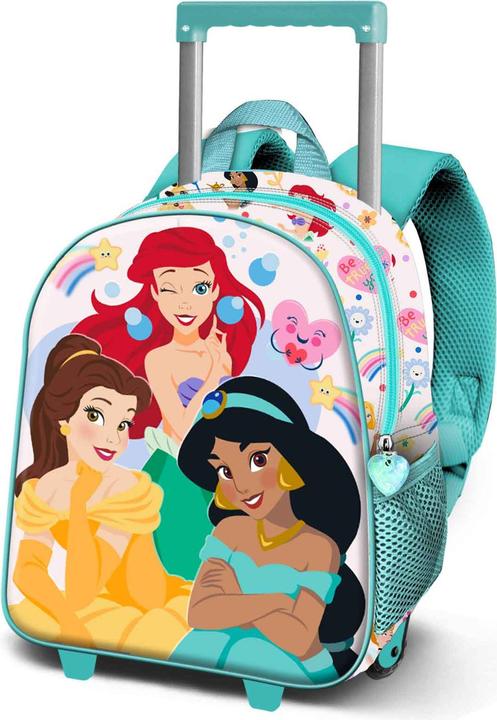 Karactermania Small 3D Backpack with Wheels Rainbows