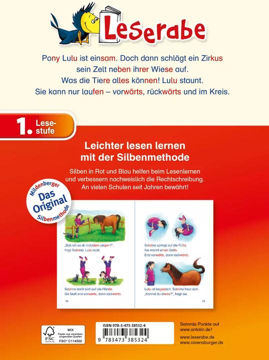 Actual product image Ravensburger Das tollste Pony der Welt (German, Doris Arend, 2013)