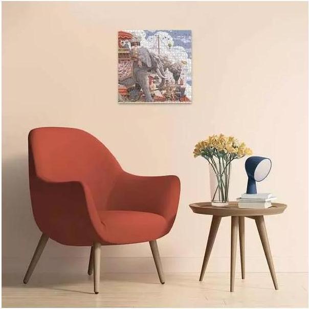 Actual product image Ravensburger Puzzle 12001201 - Around the world in 80 days - Art&soul- 750 pieces puzzle for (750 pieces)