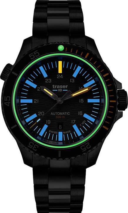 Image du produit Traser H3 110329 P67 Diver automatique T100 Grey Special Set 46mm 50ATM (46 mm)