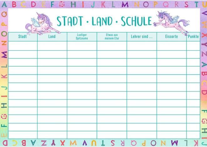 Immagine prodotto Die Spiegelburg Meine superschlaue Einhorn Schulstart-B (Tedesco, MonikaFinsterbusch, 2024)