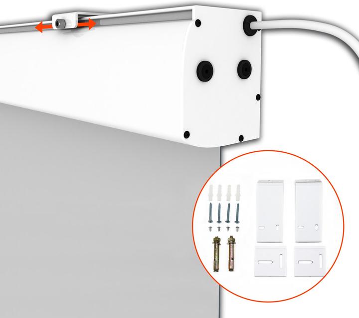 Immagine prodotto Celexon Expert - schermo - montaggio a soffitto possibile, adatto al montaggio a parete - motorizzato (155.90", 1:1)