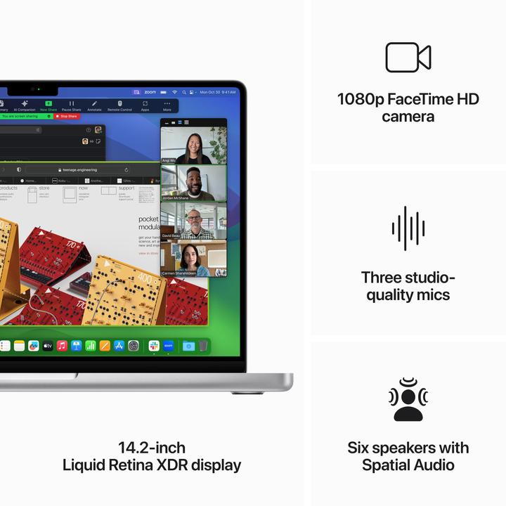 Actual product image Apple MacBook Pro - Late 2023 (14", M3, 8 GB, 512 GB, DE)