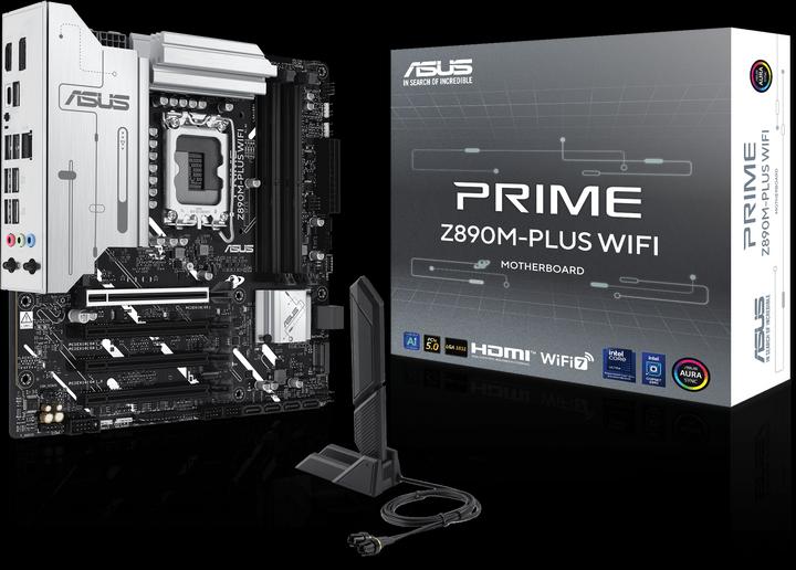 Image du produit ASUS PRIME Z890M-PLUS WIFI (LGA 1851, Intel Z890, mATX)