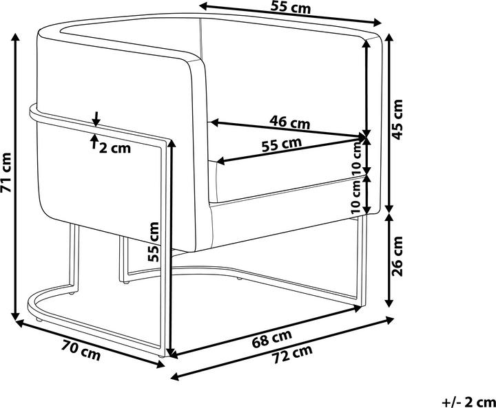 Actual product image Beliani Sirkka