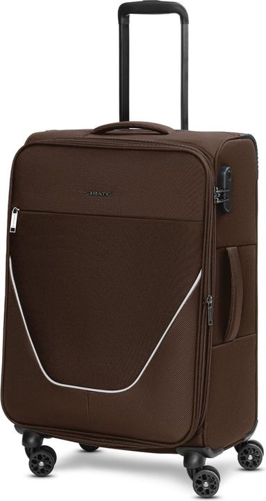 Actual product image Stratic taska 4-Rollen Trolley M 65 cm mit Dehnfalte (74 l, M (50 - 90l))