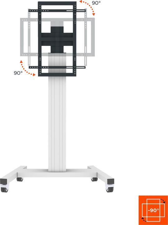 Produktbild Celexon Professional Plus Display-Rollwagen Fixed-42100-LP Landscape/Portrait (100", 120 kg)