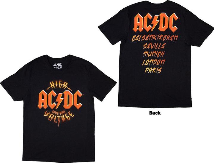 AC/DC High Voltage Dive Bar Back Print