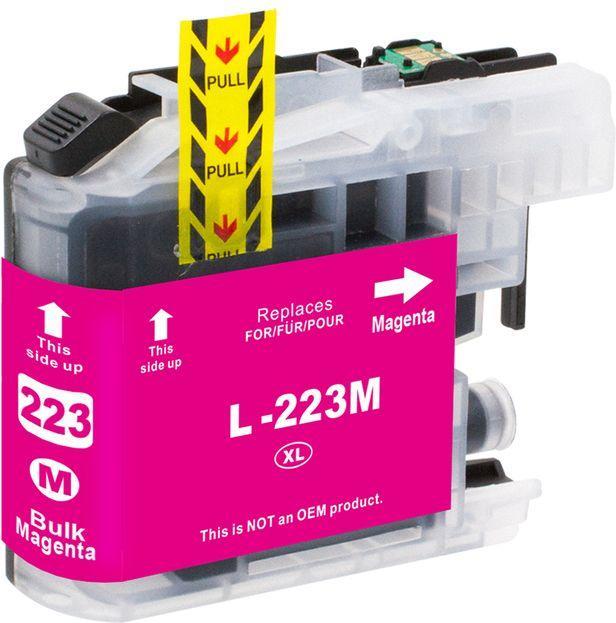 Actual product image Hermex Compatible Brother MFC-J480DW Ink Cartridge Red (M)