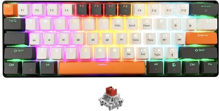 Produktbild Media-Tech MECHANISCHE TASTATUR 60% MT1258 (Eng. Int., Kabelgebunden)