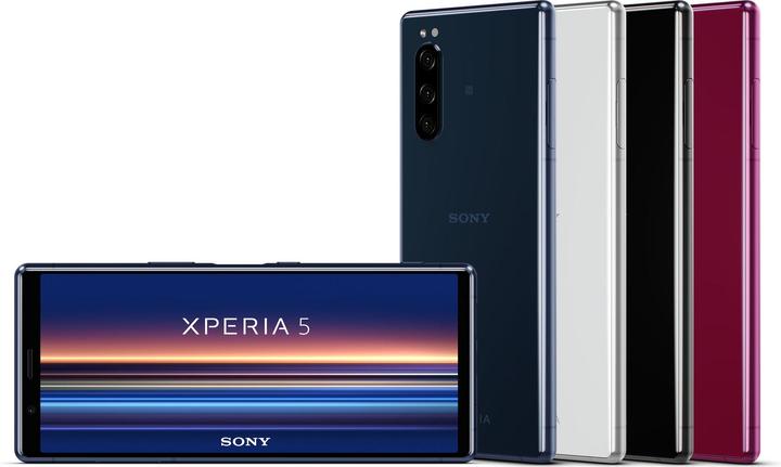 Immagine prodotto Sony Xperia 5 (128 GB, Azzurro, 6.10", Doppia SIM Ibrida, 12 Mpx, 4G)