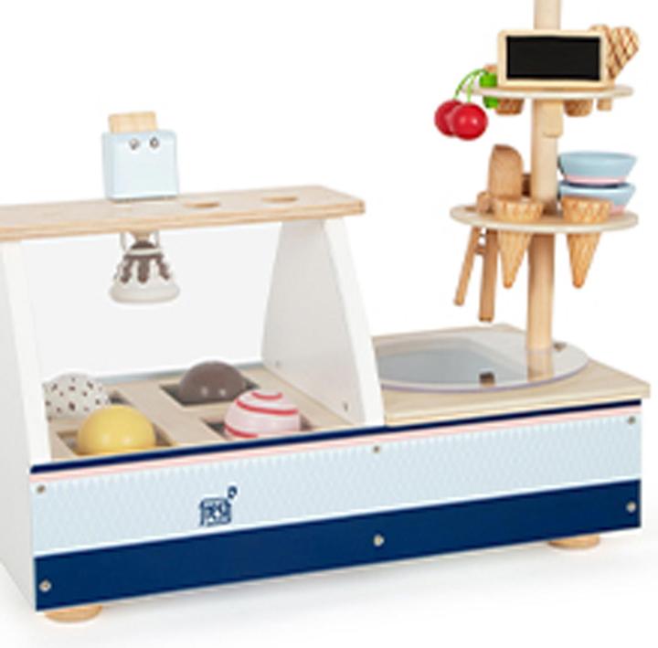 Actual product image small foot Ice cream counter fresh