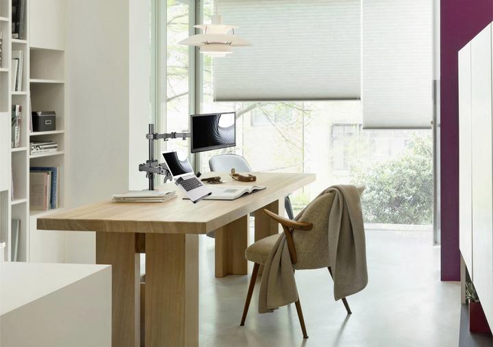 Produktbild SpeaKa Professional Tischhalterung für Monitor und Notebook (Tisch, 32")