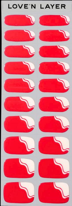 Actual product image Love'n Layer - French Swirl Lady Red (Lady Red, Colour paint)