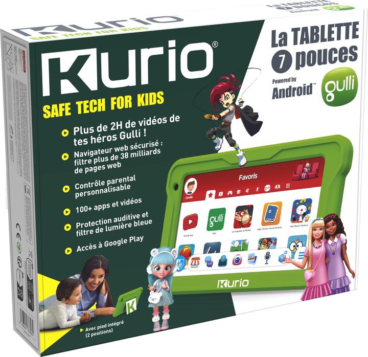 Actual product image Kurio C23112FR DISET Connect 4 (32go) (7", Green)