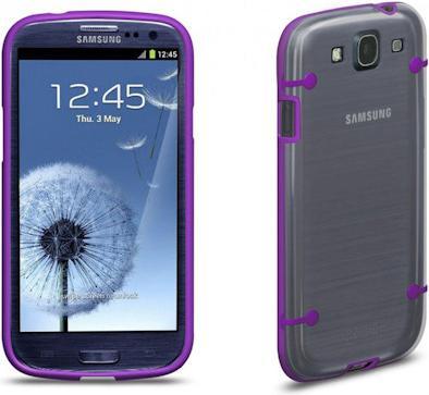 Produktbild Xqisit S3Plate Style - Galaxy S3 - Lila (Samsung Galaxy S3)
