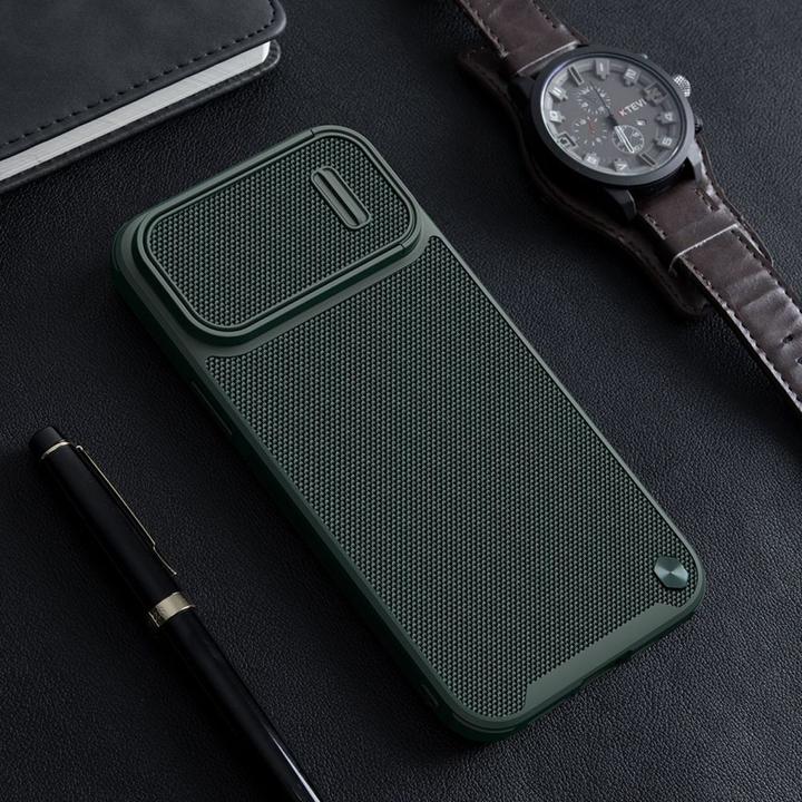 Immagine prodotto Nillkin Custodia S testurizzata iPhone 14 Pro Max cover con fotocamera nera (Apple iPhone 14 Pro Max)