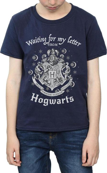 Produktbild Jungen warten auf meinen Brief Hogwarts TShirt aus Baumwolle (152, 158)
