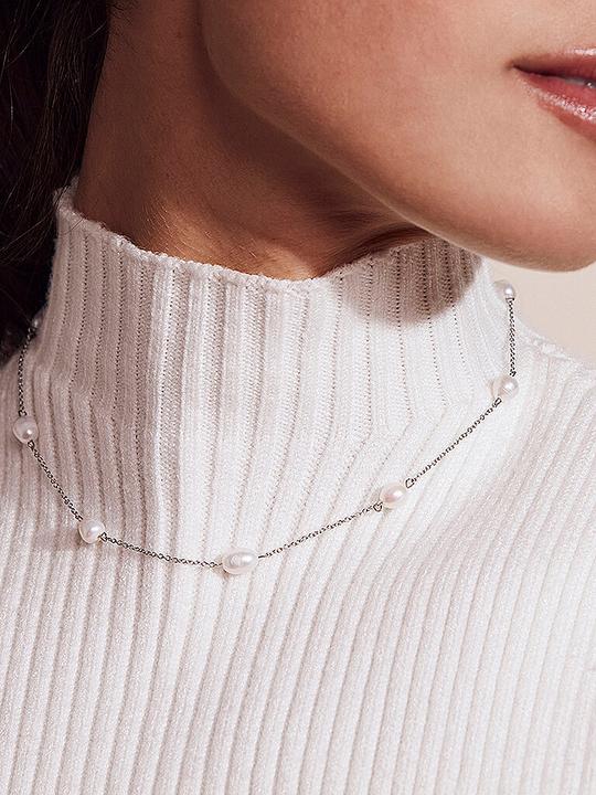 Produktbild Edblad Halskette PERLA NECKLACE MULTI Steel (Metall)