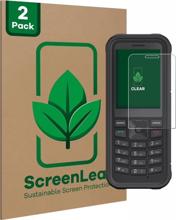 Productafbeelding ScreenLeaf Screen Protector duurzame schermbescherming, helder, anti-kras (2 Stuk, Sonim XP100)