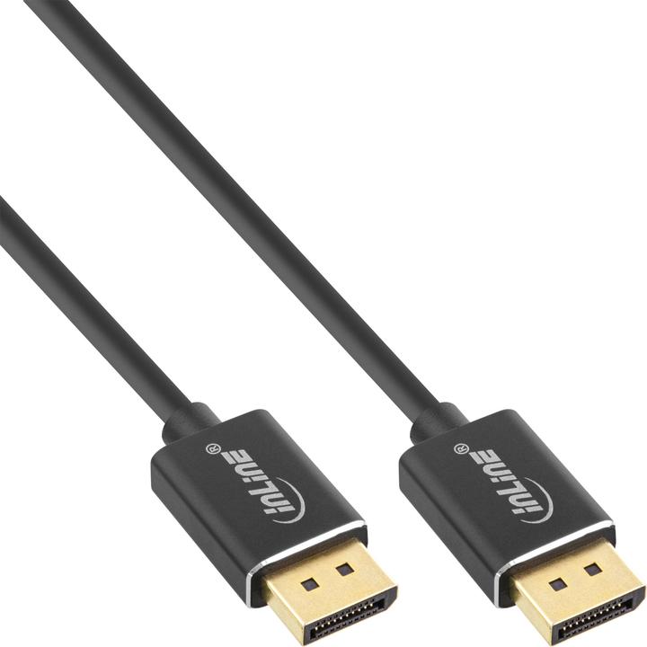 InLine DisplayPort 1.4 Cable Slim (2 m, DisplayPort)