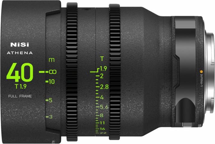 Produktbild Nisi 40mm ATHENA PRIME Full Frame Cinema Lens T1.9 (L Mount)