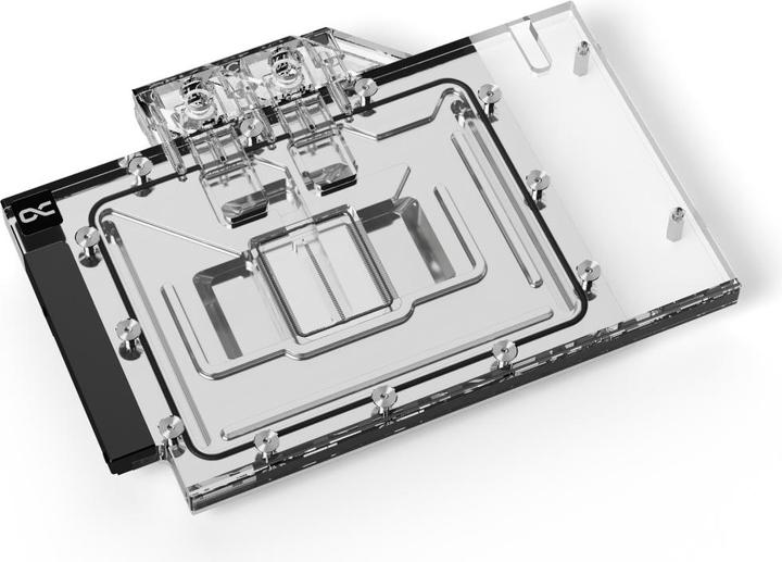 Alphacool Eisblock Aurora Acryl RTX 4080 Strix mit Backplate