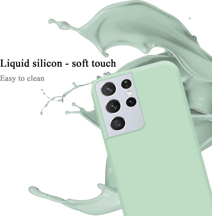 Immagine prodotto Cadorabo Copertura della cassa del silicone liquido TPU (Samsung Galaxy S21 Ultra)