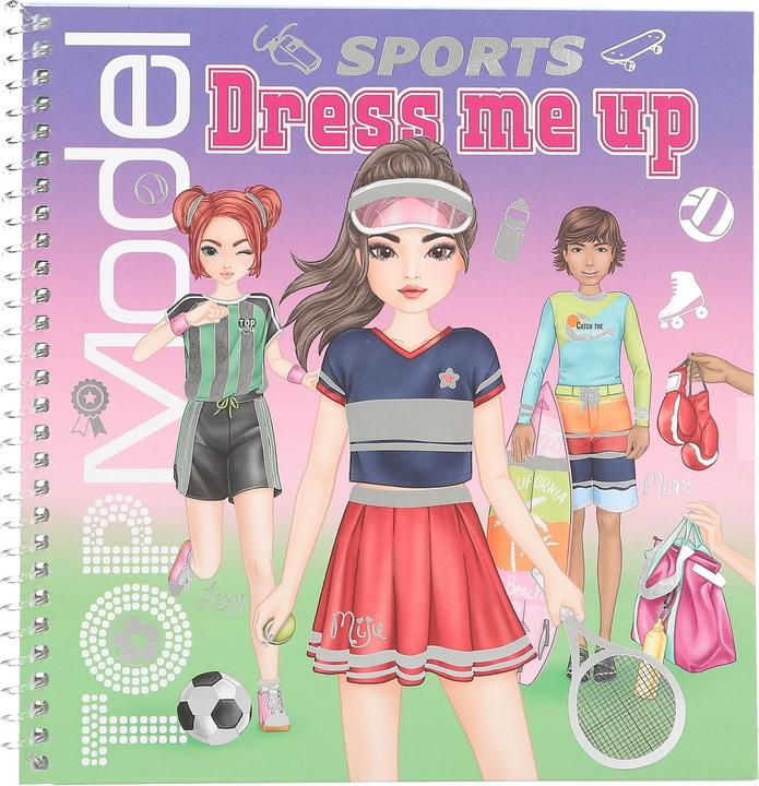 Actual product image Top Model Topmodel - Dress Me Up Stickerbook Sports (413808)