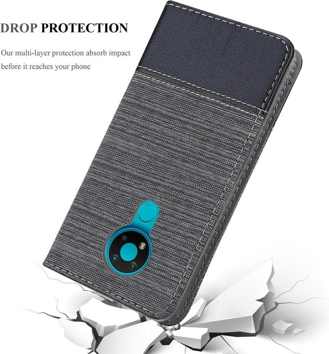 Image du produit Cadorabo Couverture look jeans Book (Nokia 5.3)