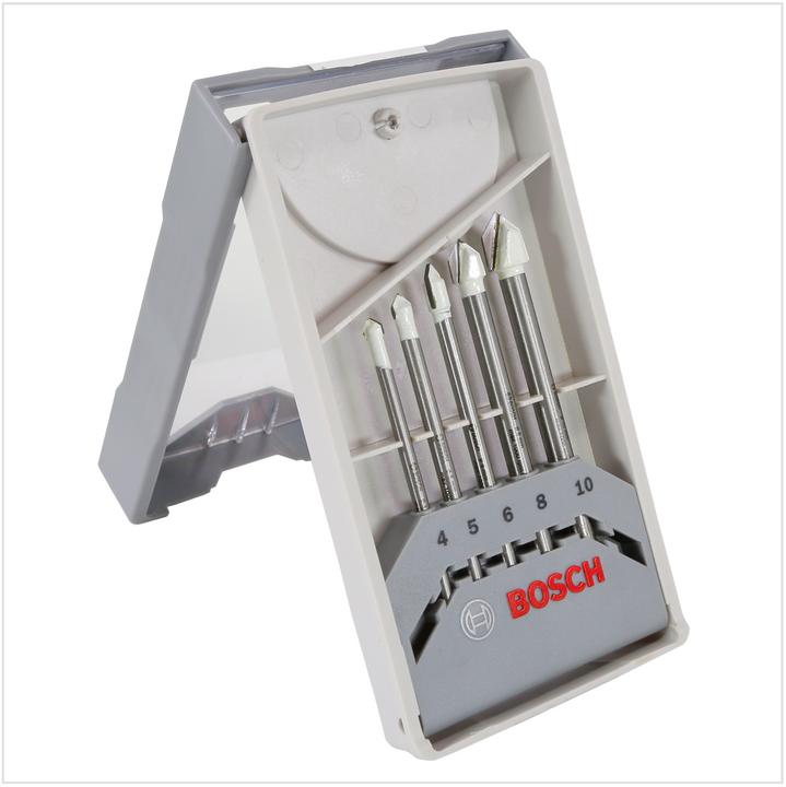 Actual product image Bosch Professional Zubehör Glass and tile drill 5 pieces (4.0-10 mm)