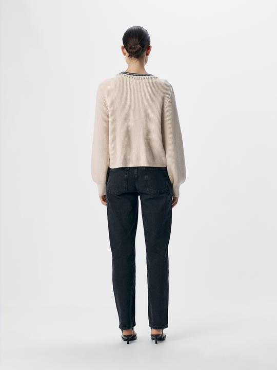 Produktbild Object Gerippter Strickpullover (XS)