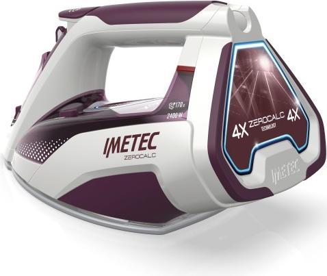 Actual product image Imetec ZeroCalc Z3 3900 Steam and Dry Iron Ceramic Purple, White 2400 W (2400 W)