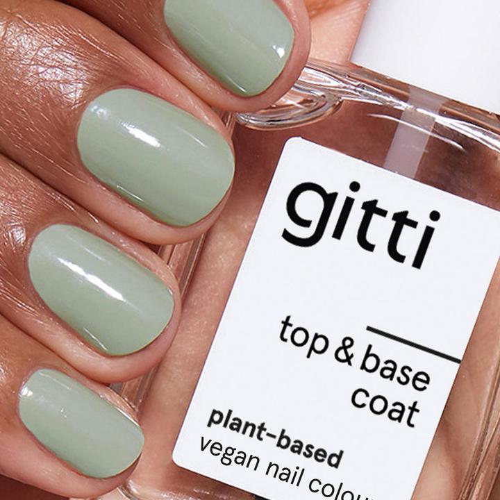 Actual product image Gitti Top & Base Coat Plant-Based (Base coat)