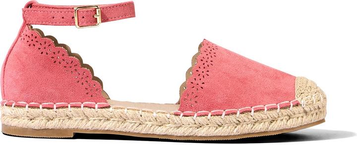 Actual product image Joe Browns Scalloped Edge Microsuede Espadrille Sandals (41)