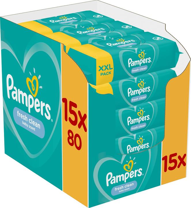 Pampers Fresh Clean (1200 pièce(s))