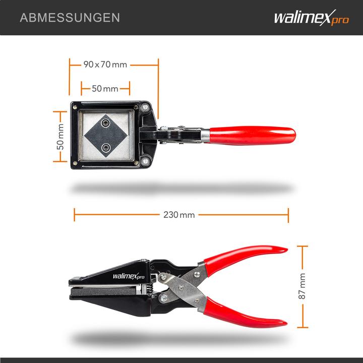 Actual product image Walimex 50x50mm photo punch (Laboratory utensils)