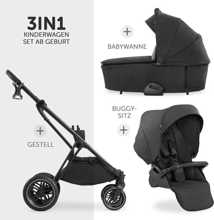 Image du produit Hauck Kinderwagen 3 in 1 4in1 Kinderwagen-Set Vision X Trio Set - inkl. i-Size