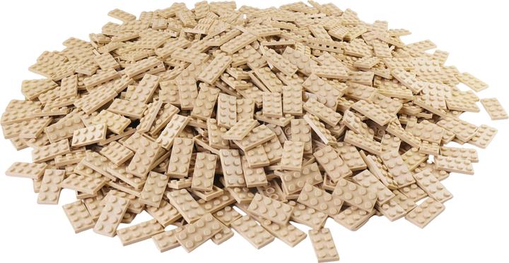 Immagine prodotto LEGO Pannelli da costruzione 2x4 beige - 3020 NUOVO! Quantità 250x (3020, LEGO Classic)