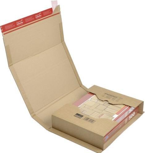 Actual product image Colompac CP020.14 Flexible wrap-around packaging made of corrugated board, 330 x 270 x 80 mm, brown (33 x 27 x 8 cm, 20 x)