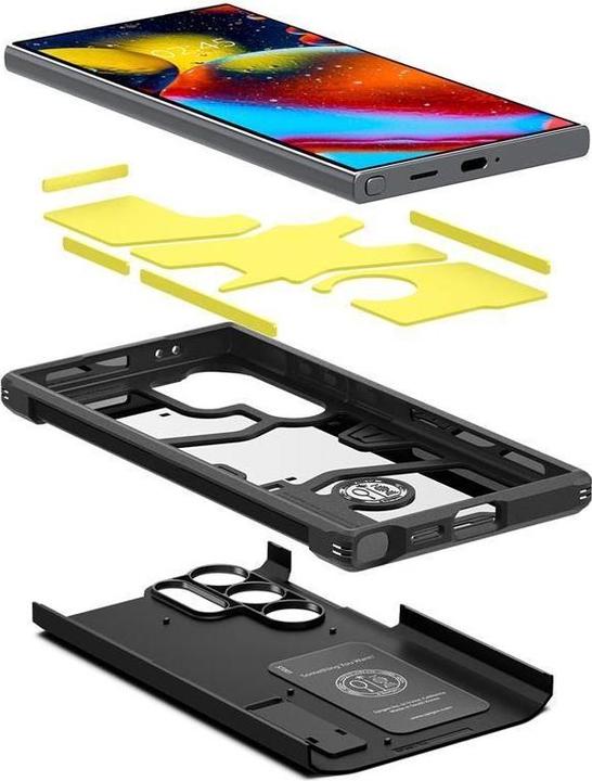 Actual product image Spigen Tough Armor (Samsung Galaxy S24 Ultra)
