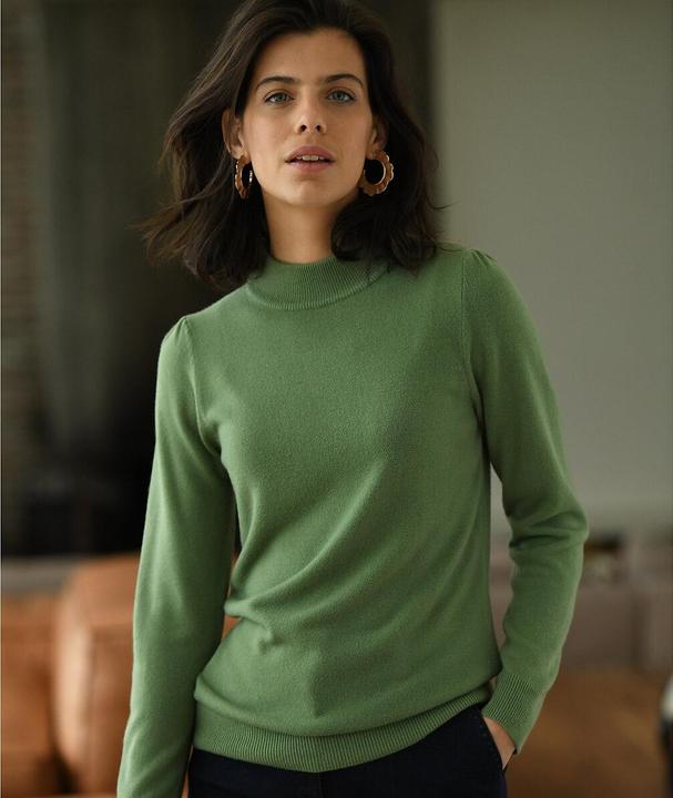 Produktbild Anne Weyburn Stehkragenpullover aus weichem Strick (48, 50)