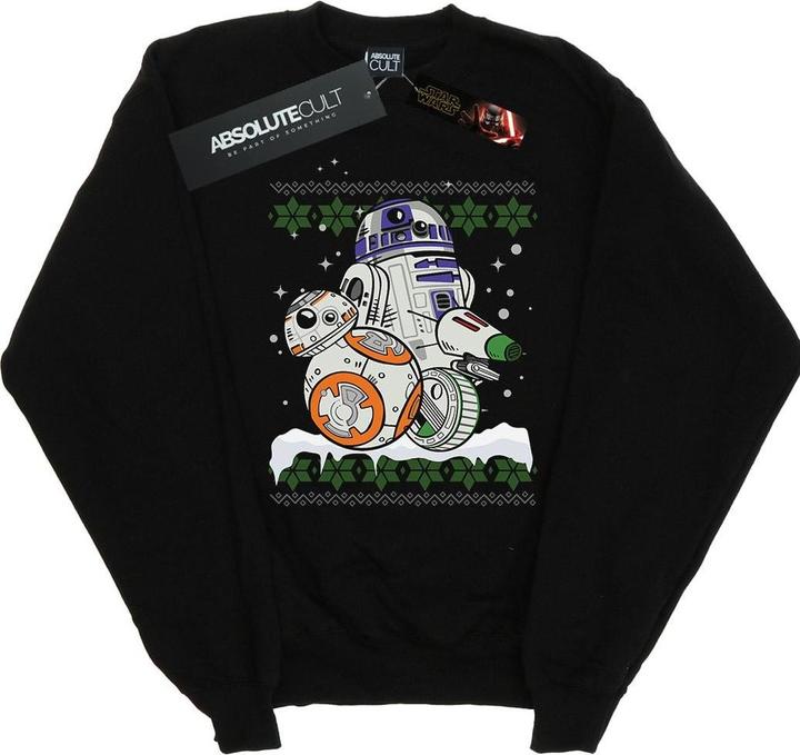 Immagine prodotto Star Wars The Rise Of Skywalker Rolling This Christmas Felpa Uomo (L)