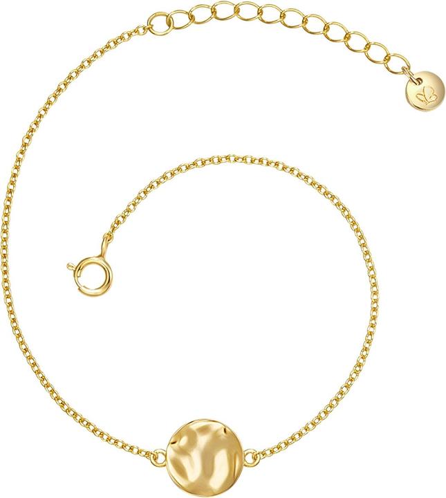 Produktbild Glanzstücke München Damen Kreis Sterling Silber gelbgold - 31316 (17 cm, Sterling Silber)